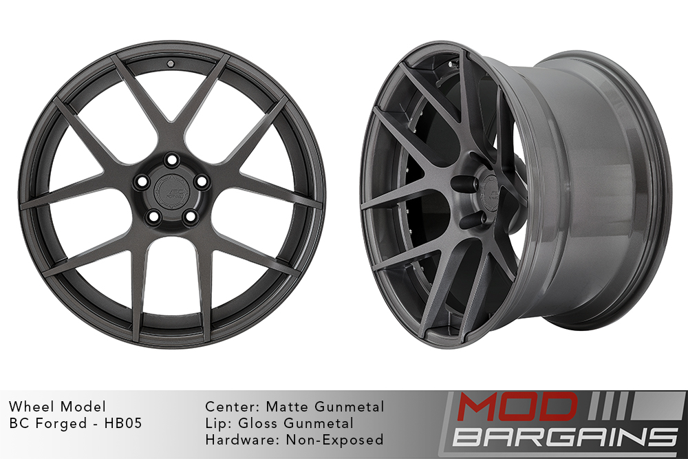 BC Forged HB05 / HB05S / HB05S35 Modular Wheels 18-21 Inch